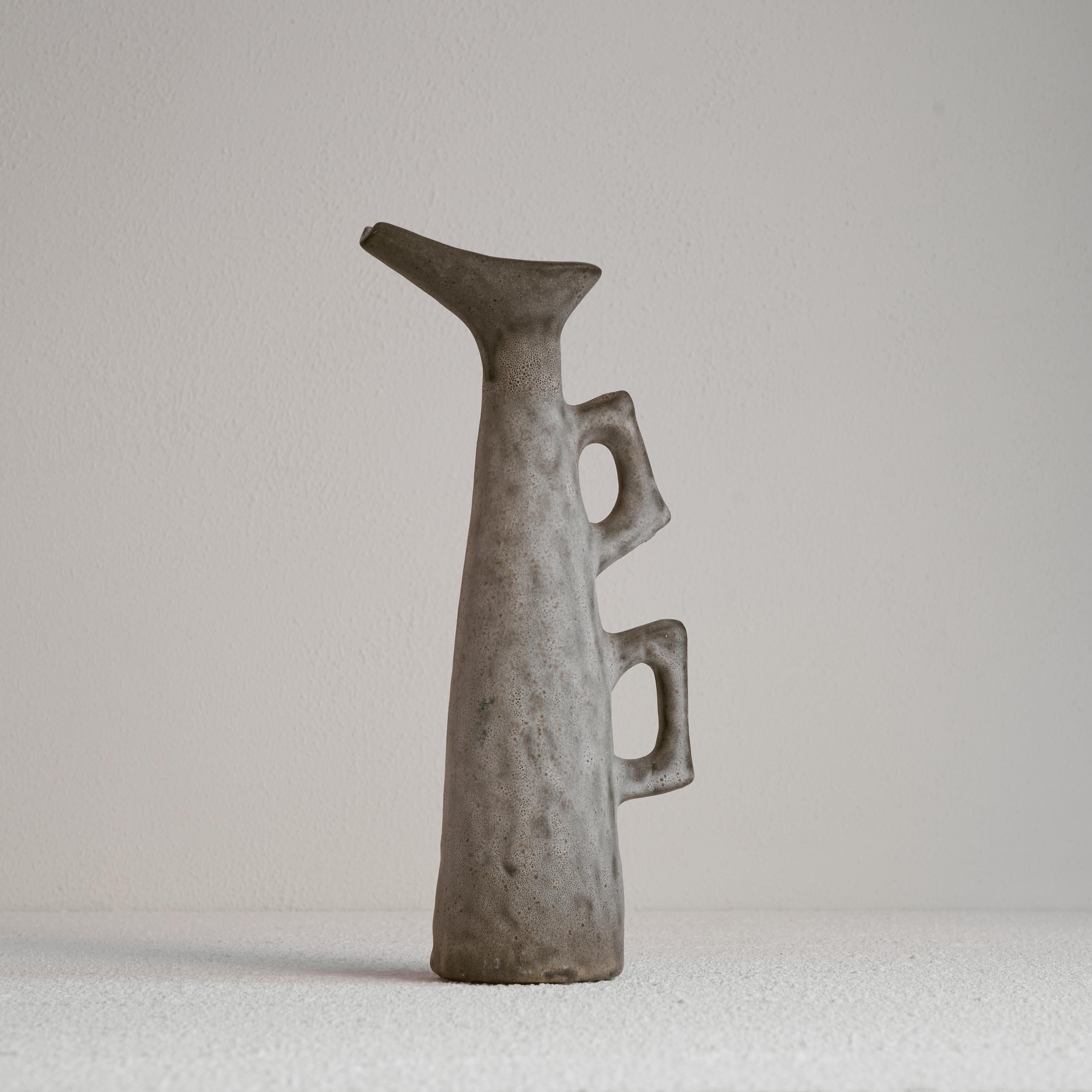Mid-Century Modern Jaap Ravelli Mid Century Studio Pottery Pitcher Vase For Sale