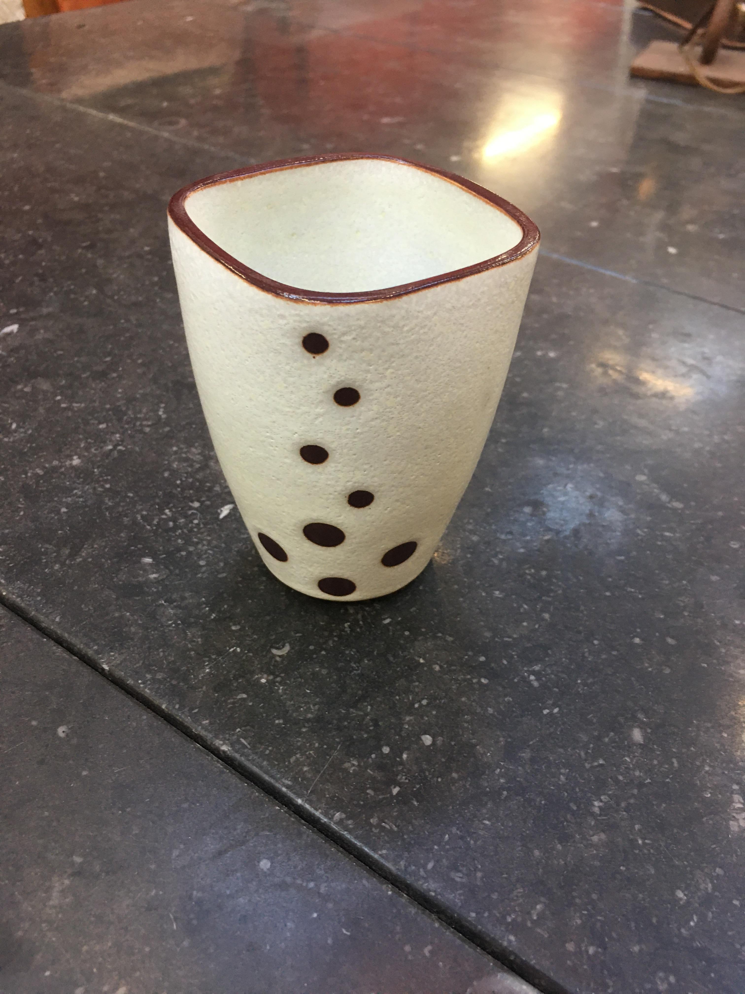 Olandese Jaap Ravelli, Piccola ceramica, 1950 circa in vendita