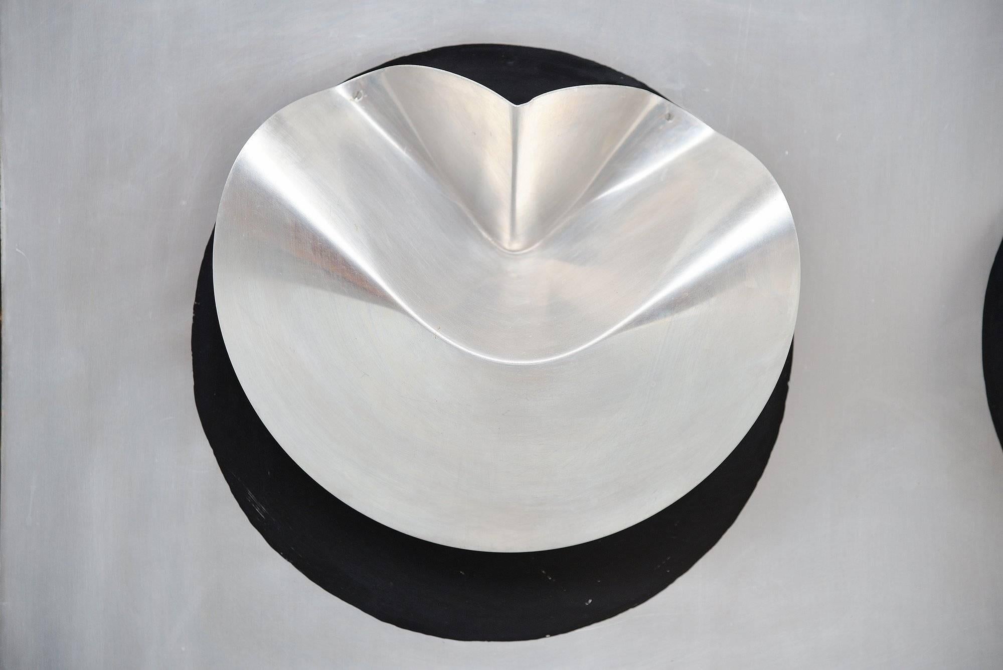 Dutch Jaap van Hunen Geometric Aluminium Artwork, Holland, 1970