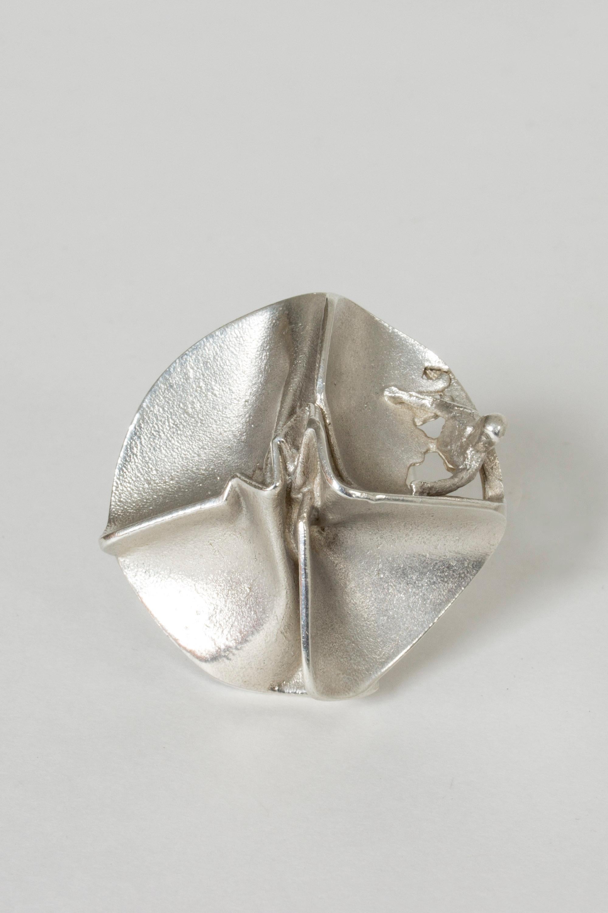 Women's or Men's “Jaara’s Dream” Ring by Björn Weckström for Lapponia, Finland, 1973