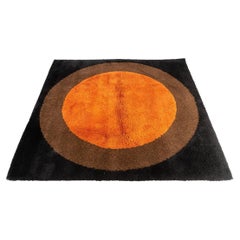 Alfombra JAB de los años 70 por Georg Hesse