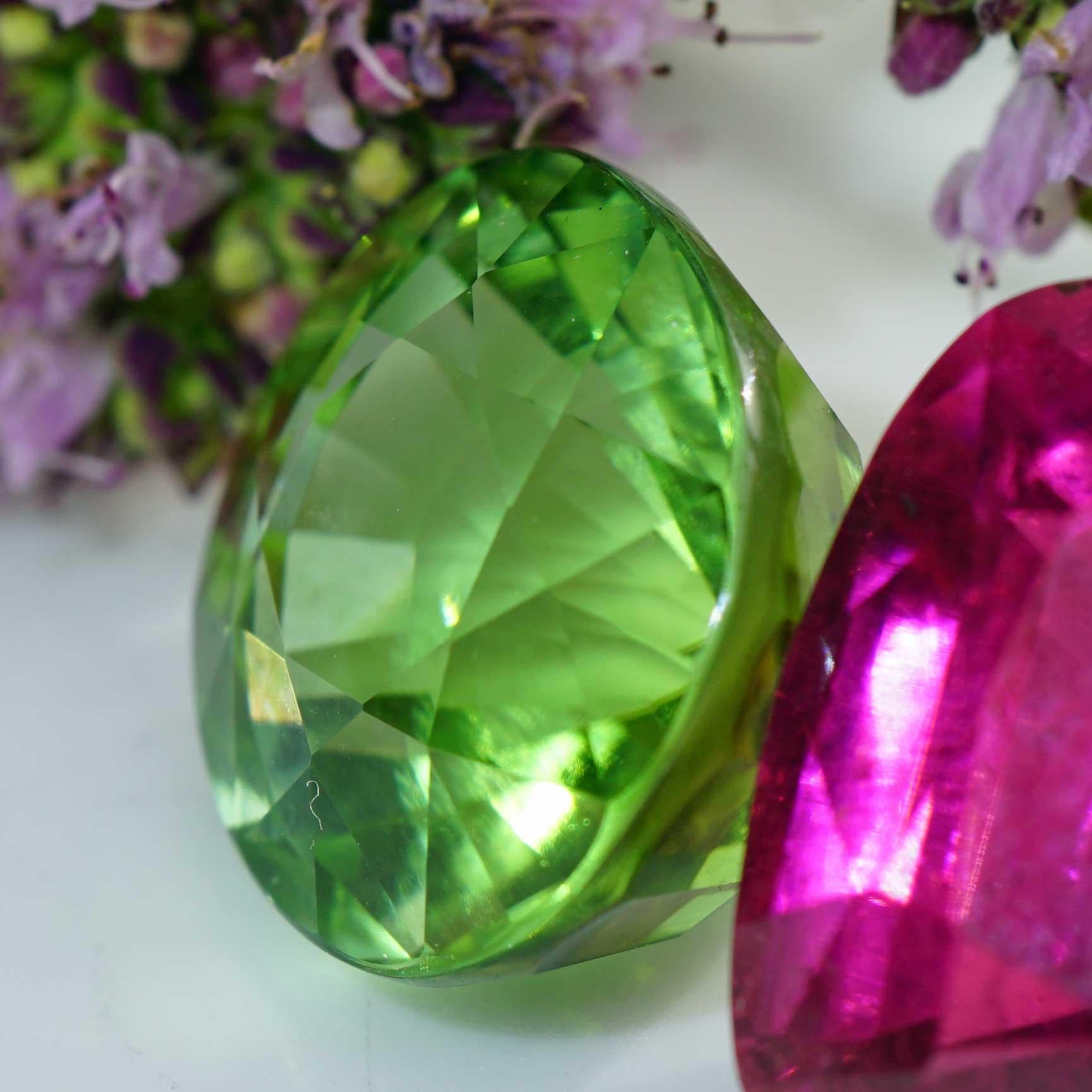 Jaba 14 ct Neon Tourmaline Afghanistan green yellow blue Loupeclean Investment 12