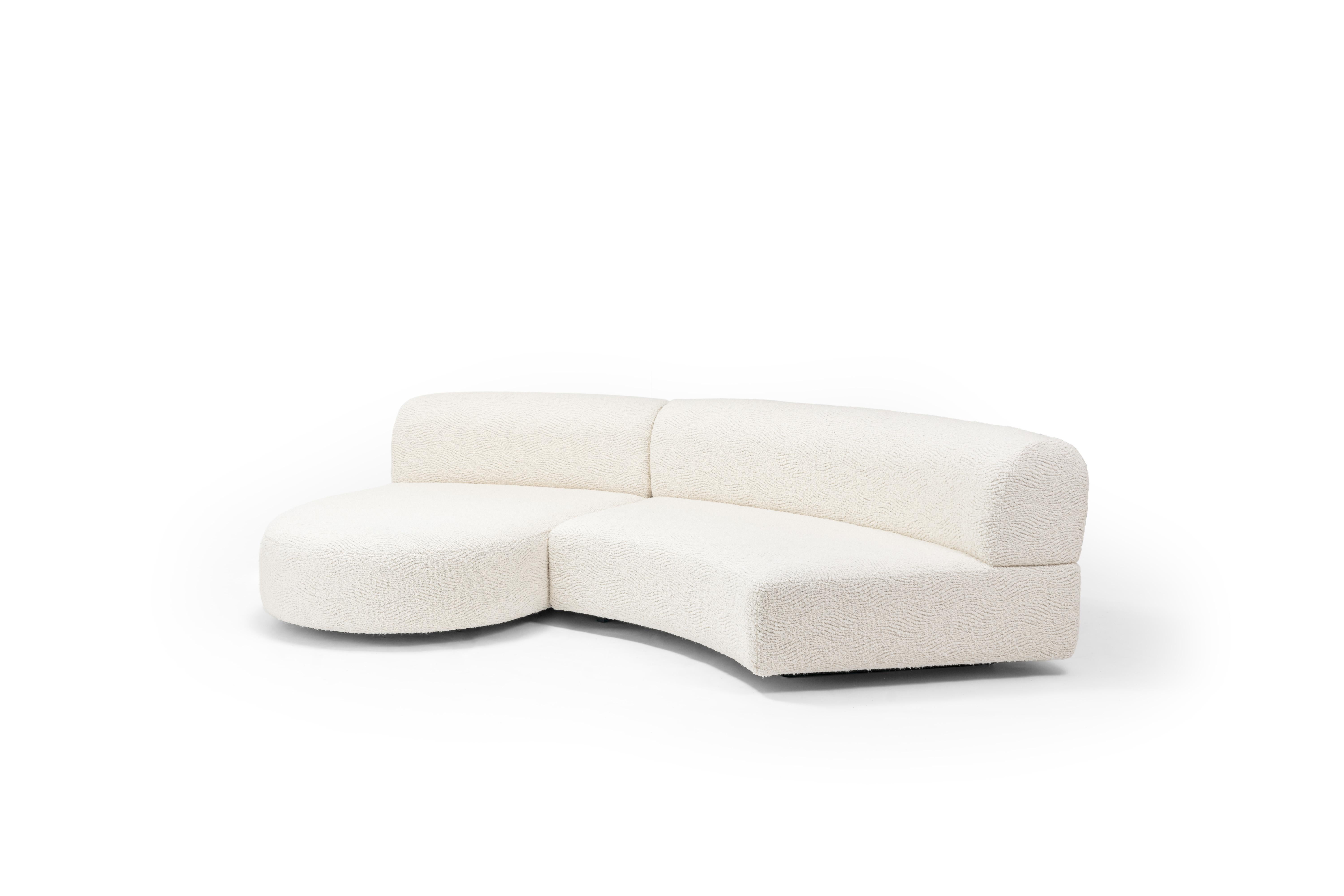 Post-Modern Jabba Arm Sofa by RALPH M For Sale