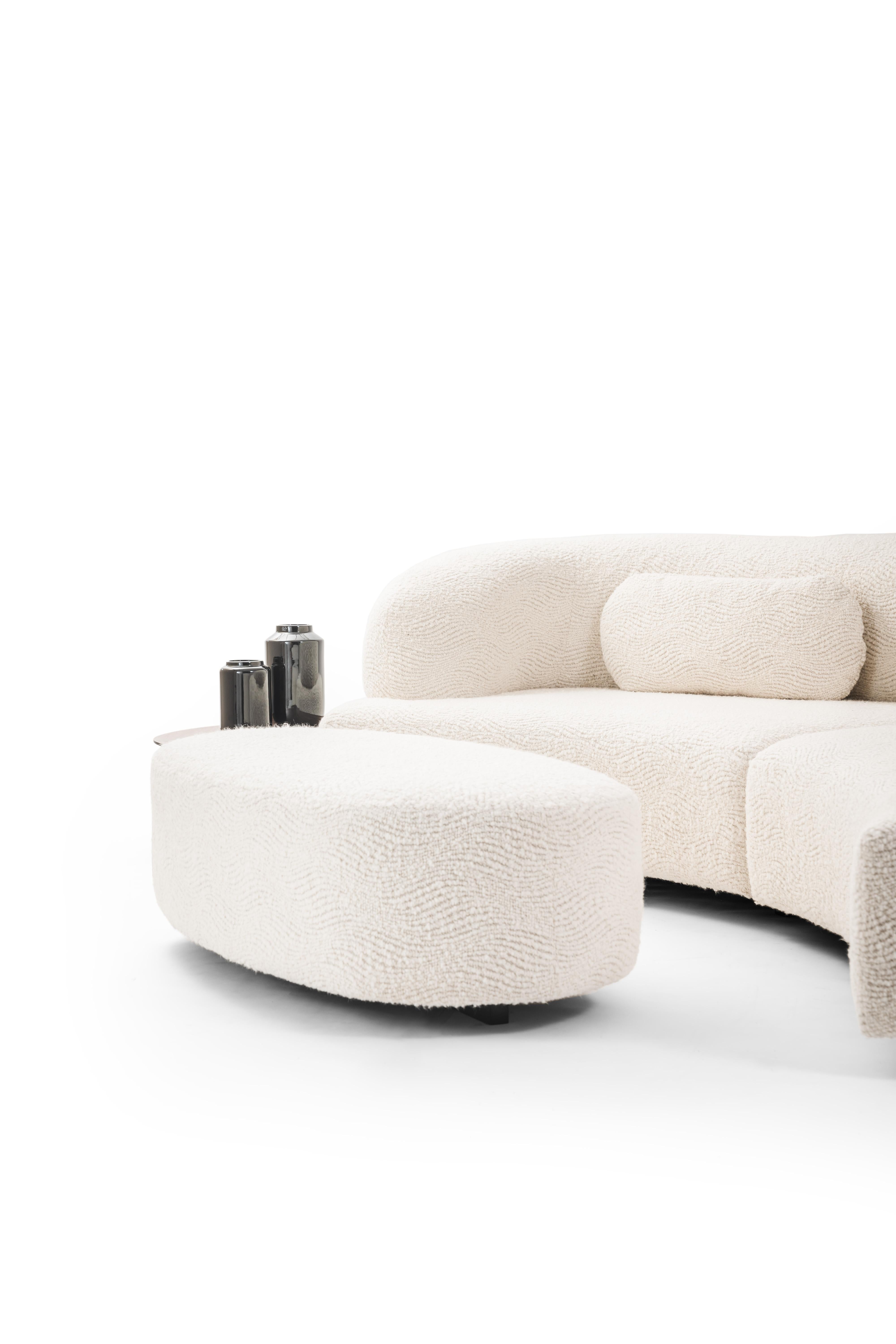 Fabric Jabba Arm Sofa by RALPH M For Sale