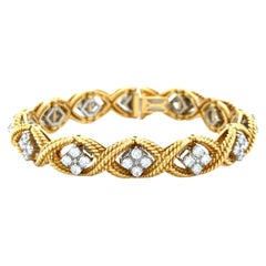 Jabel, 18K Bicolor Gold and Diamond Bracelet