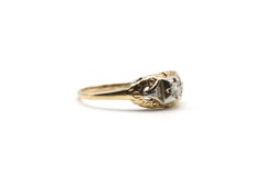 Jabel Diamond Cocktail Two-Tone Gold Engagement Ring