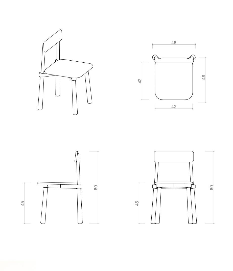 Jabuti Chair — Handmade Solid Wood Contemporary Brazilian Design For Sale 6