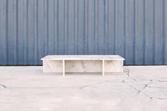 JABUTI, tavolo di design in marmo moderno, prodotto in Brasile