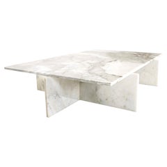 JABUTI, tavolo di design in marmo moderno, prodotto in Brasile