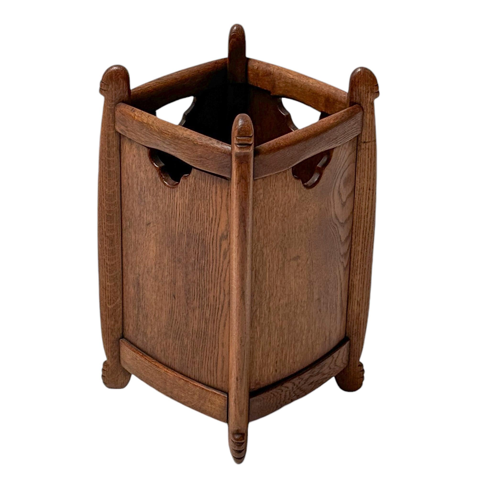 Cesta de basura de la Escuela Art Decó de Amsterdam 't Binnenhuis' de Jac. van den Bosch en venta 2