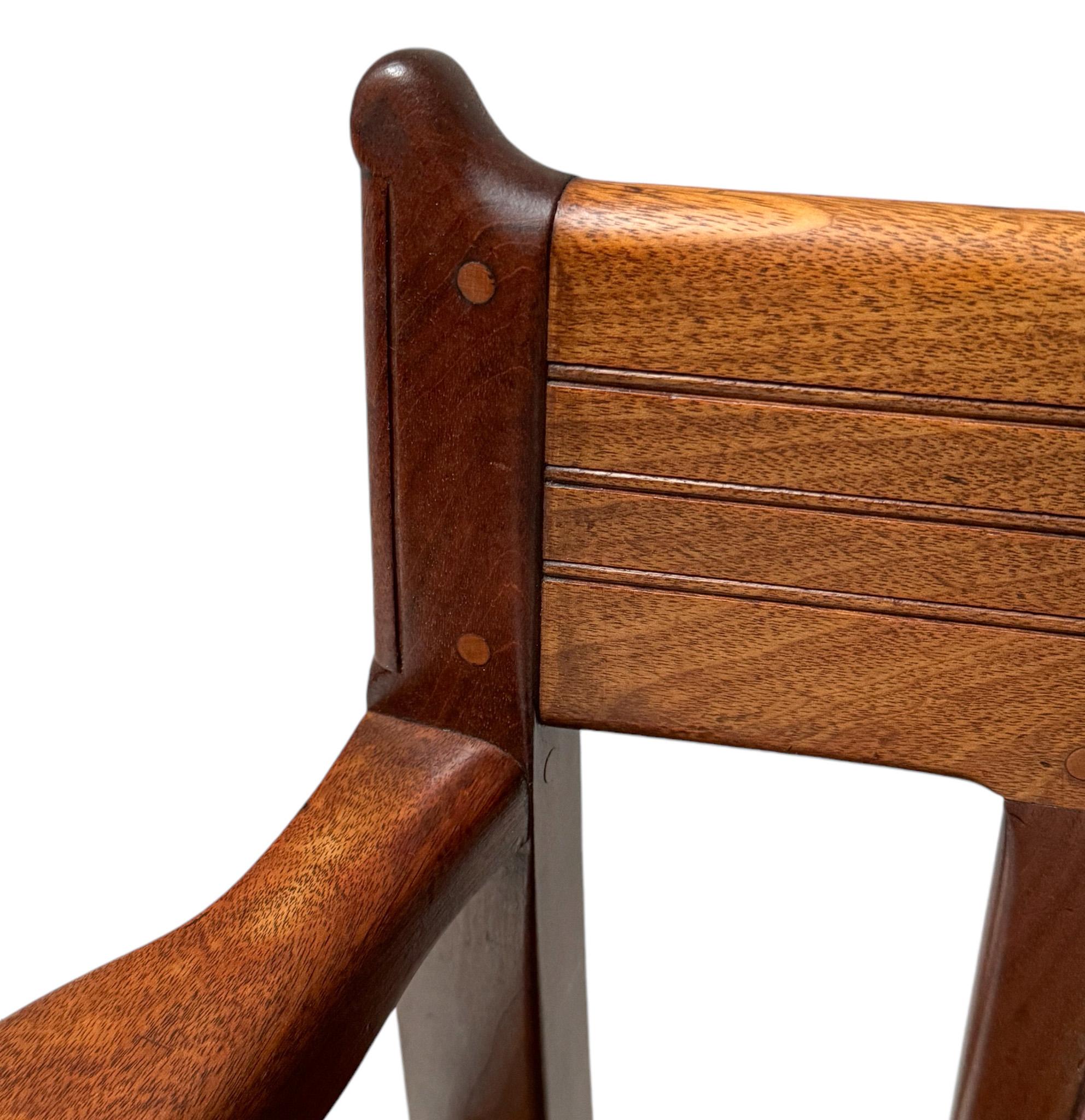 Jac van den Bosch Sedia Club Arts & Crafts per 't Binnenhuis Amsterdam, 1900 in vendita 5