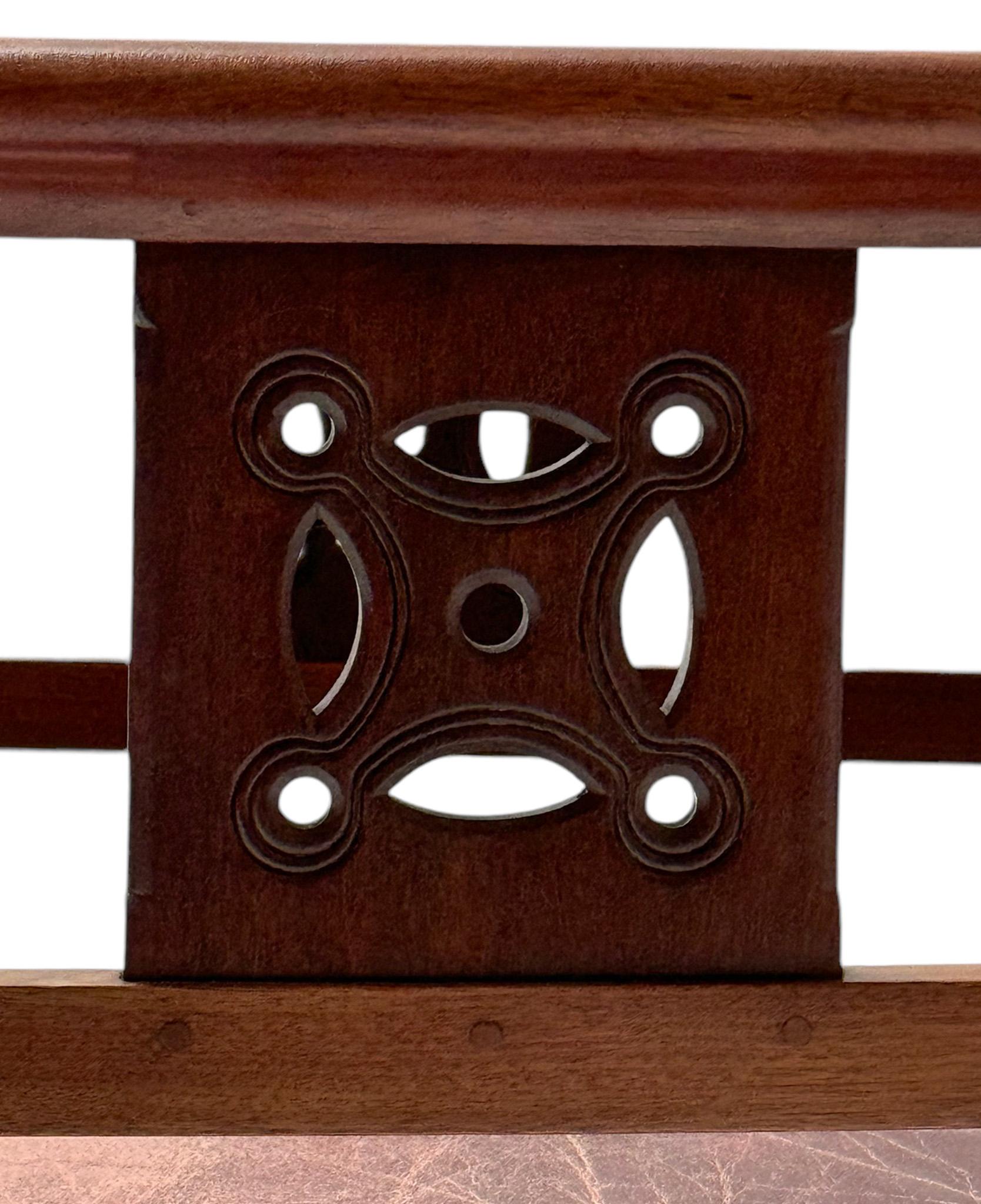 Jac van den Bosch Sedia Club Arts & Crafts per 't Binnenhuis Amsterdam, 1900 in vendita 7