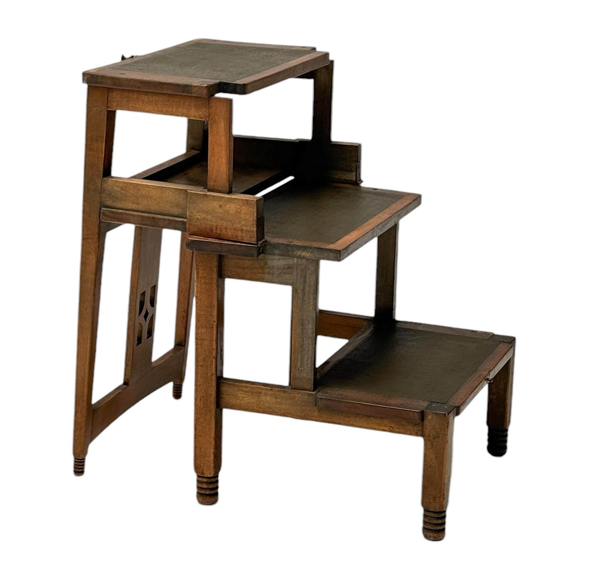 Jac van den Bosch 't Binnenhuis Chaise ou marchepied de bibliothèque Art Déco, 1916 en vente 3