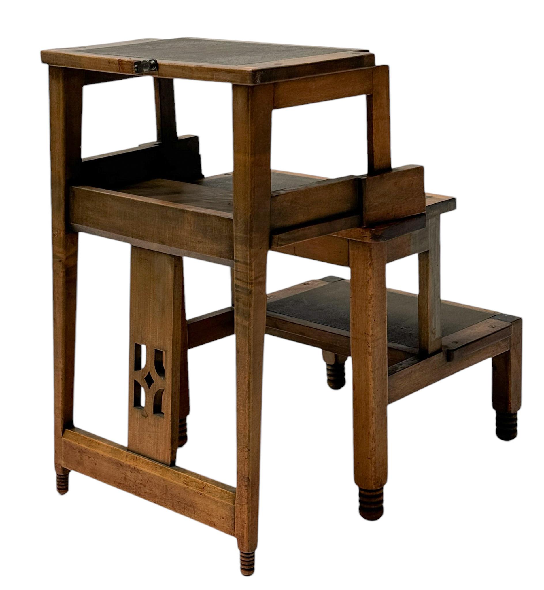 Jac van den Bosch 't Binnenhuis Chaise ou marchepied de bibliothèque Art Déco, 1916 en vente 5
