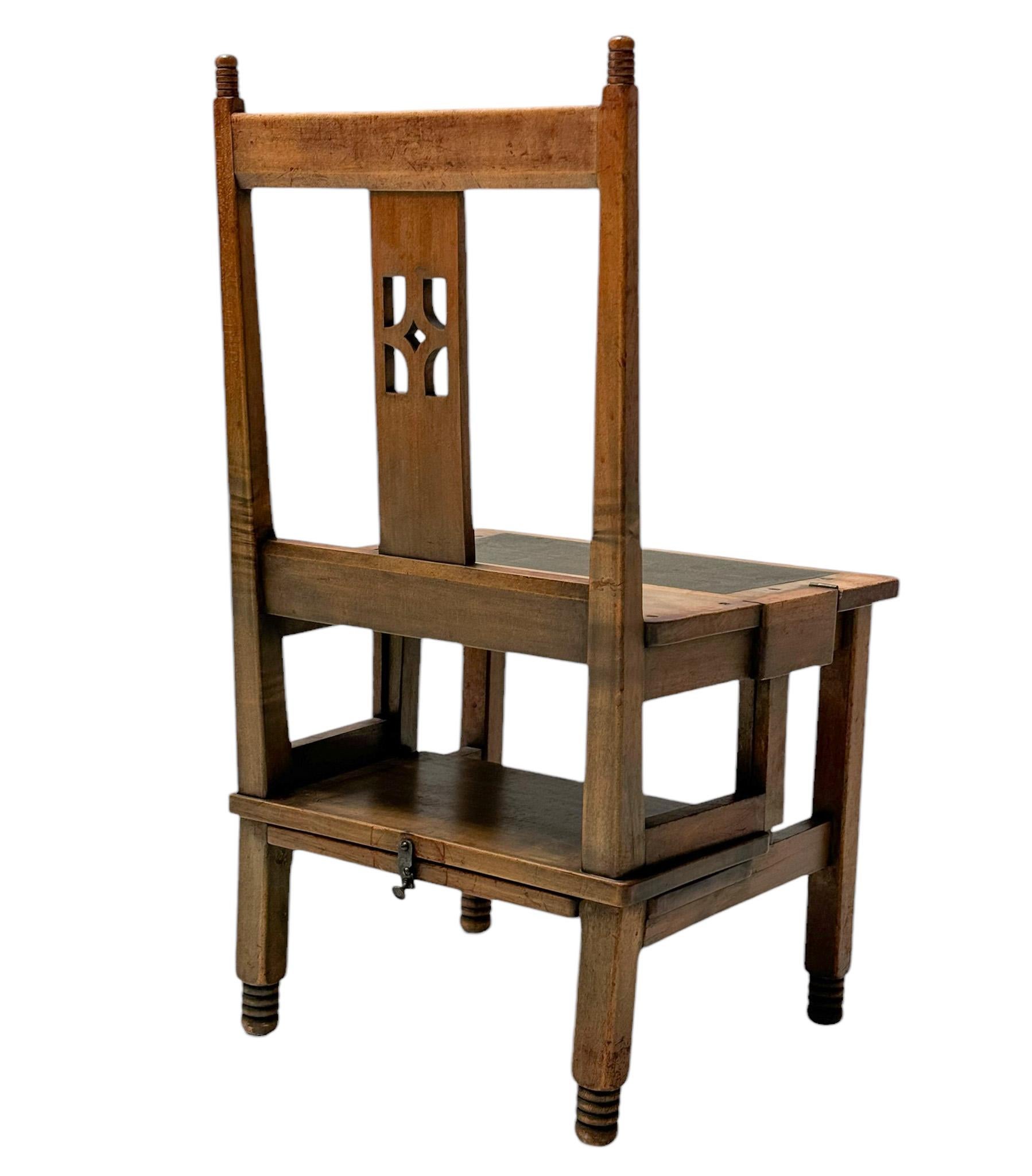 Jac van den Bosch 't Binnenhuis Chaise ou marchepied de bibliothèque Art Déco, 1916 Bon état - En vente à Amsterdam, NL