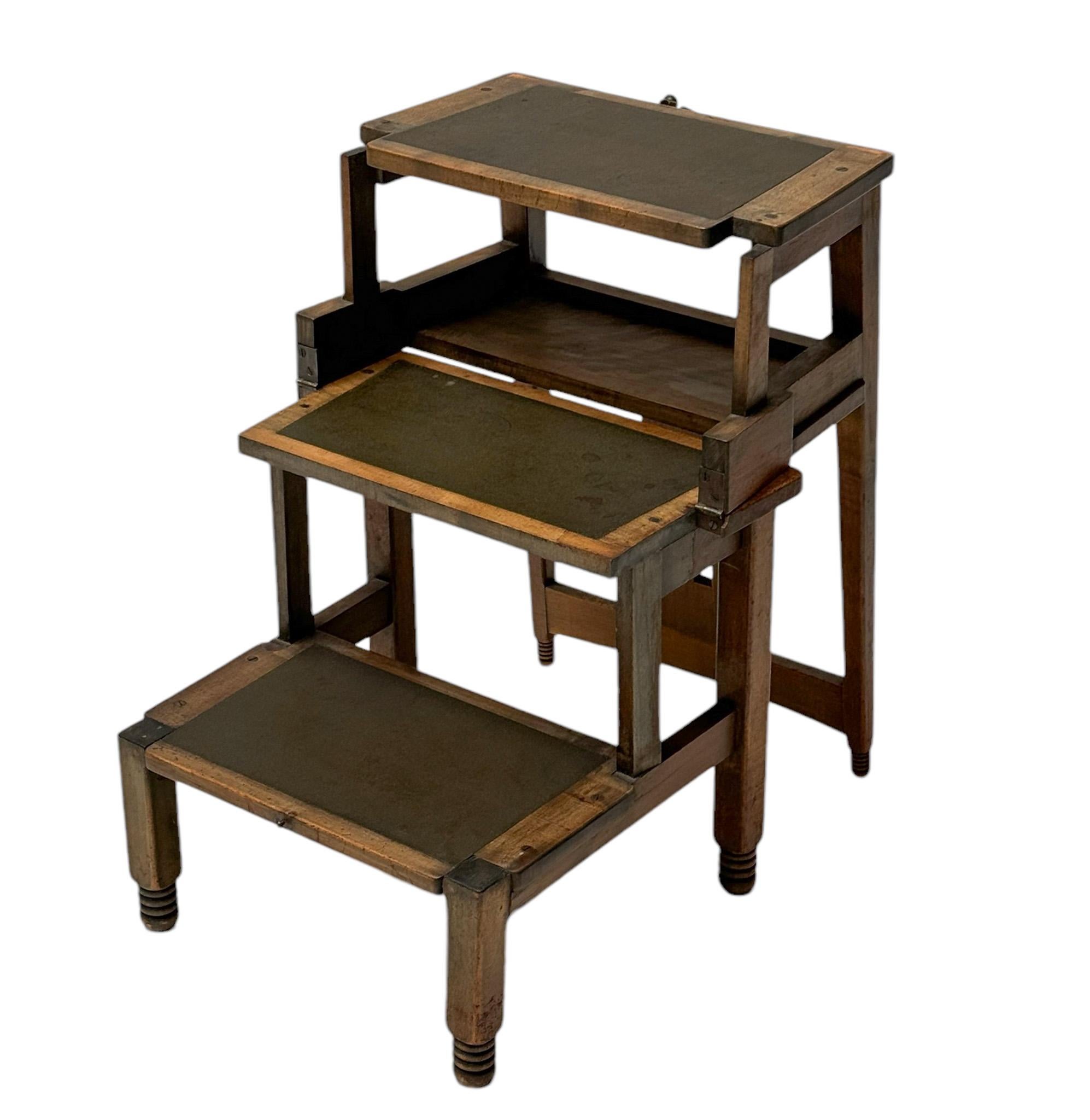 Jac van den Bosch 't Binnenhuis Chaise ou marchepied de bibliothèque Art Déco, 1916 en vente 1