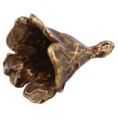 Jacarandá 01 Decorative Object in Gold-Plated Brass by xMartaja