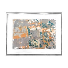 "Jacaranda" Abstract Silkscreen by Walter Darby Bannard