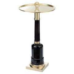 Jacaranda black brass table (medium)