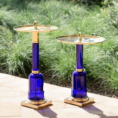 Jacaranda Blue Side Table