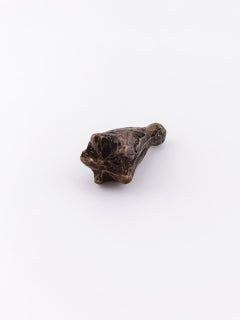 Jacarandá Button in Gold-Plated Brass by xMartaja