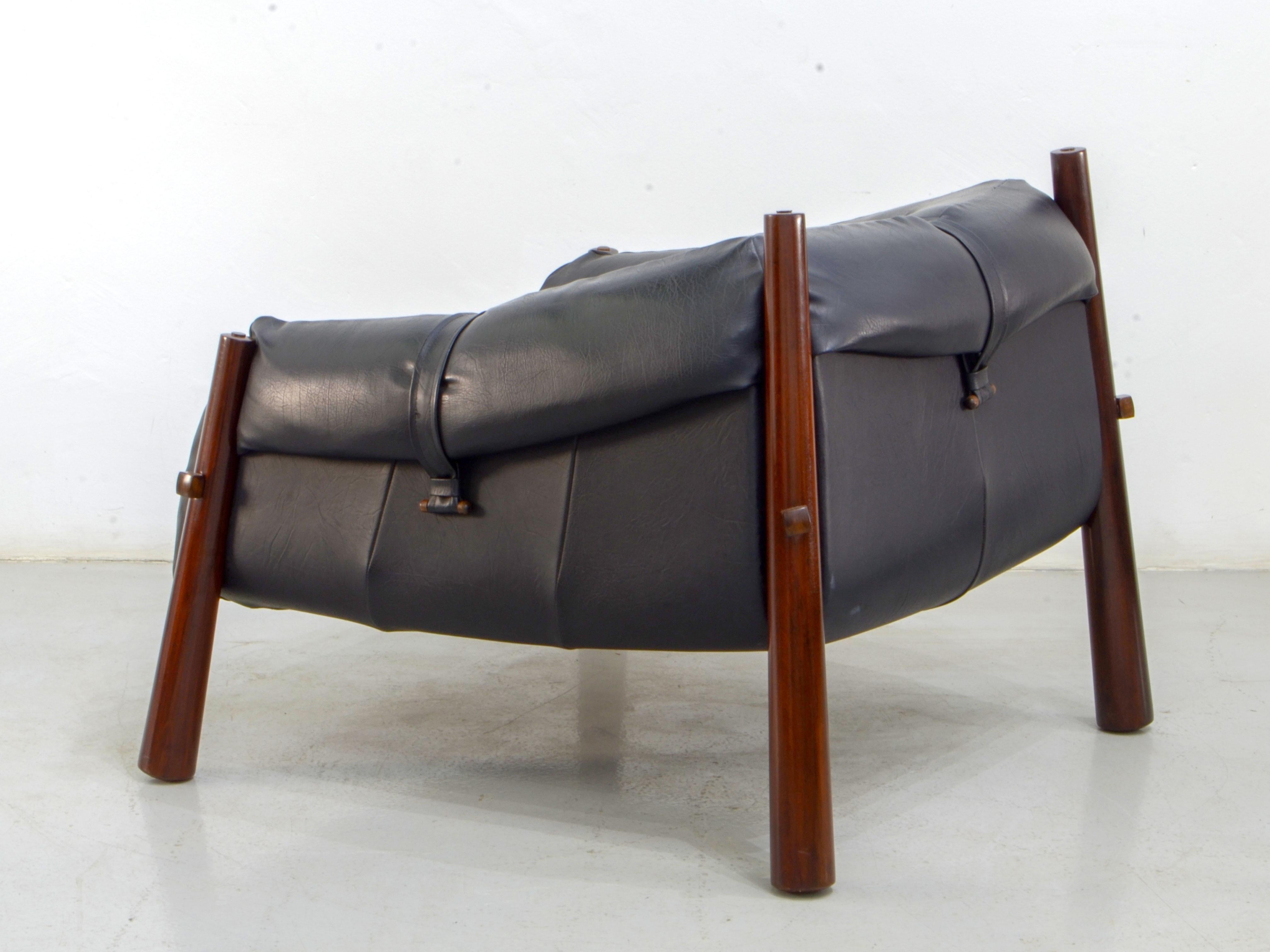 Jacarandá MP-81 Armchair, by Percival Lafer, Brazilian Mid-Century Modern In Good Condition In Sao Paulo, SP
