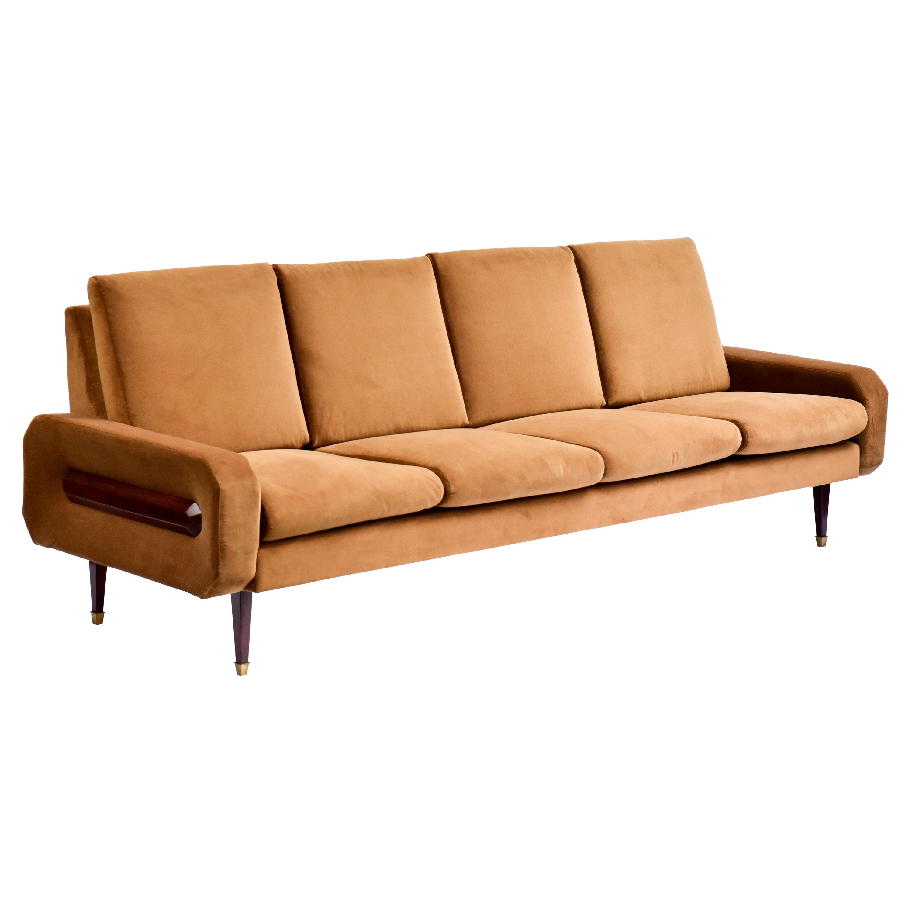 60's Sofa in Brazilian Wood
