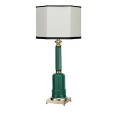 Lámpara de mesa Jacaranda verde turquesa