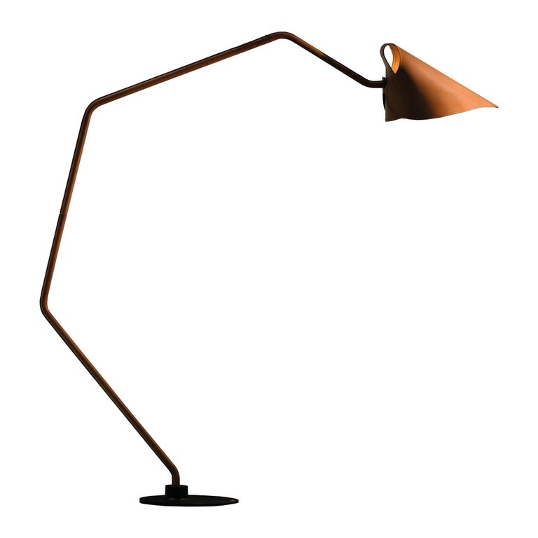 Customizable Jacco Maris LED Mrs.Q Floor Lamp in Leather For Sale at  1stDibs | mrs q