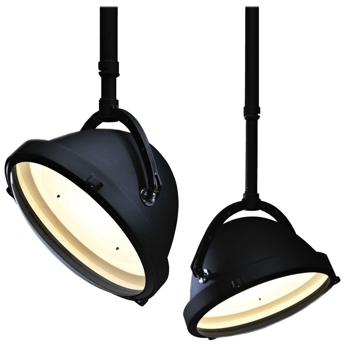 Im Angebot: Jacco Maris LED Outsider Verstellbare Pendelleuchte (Black)