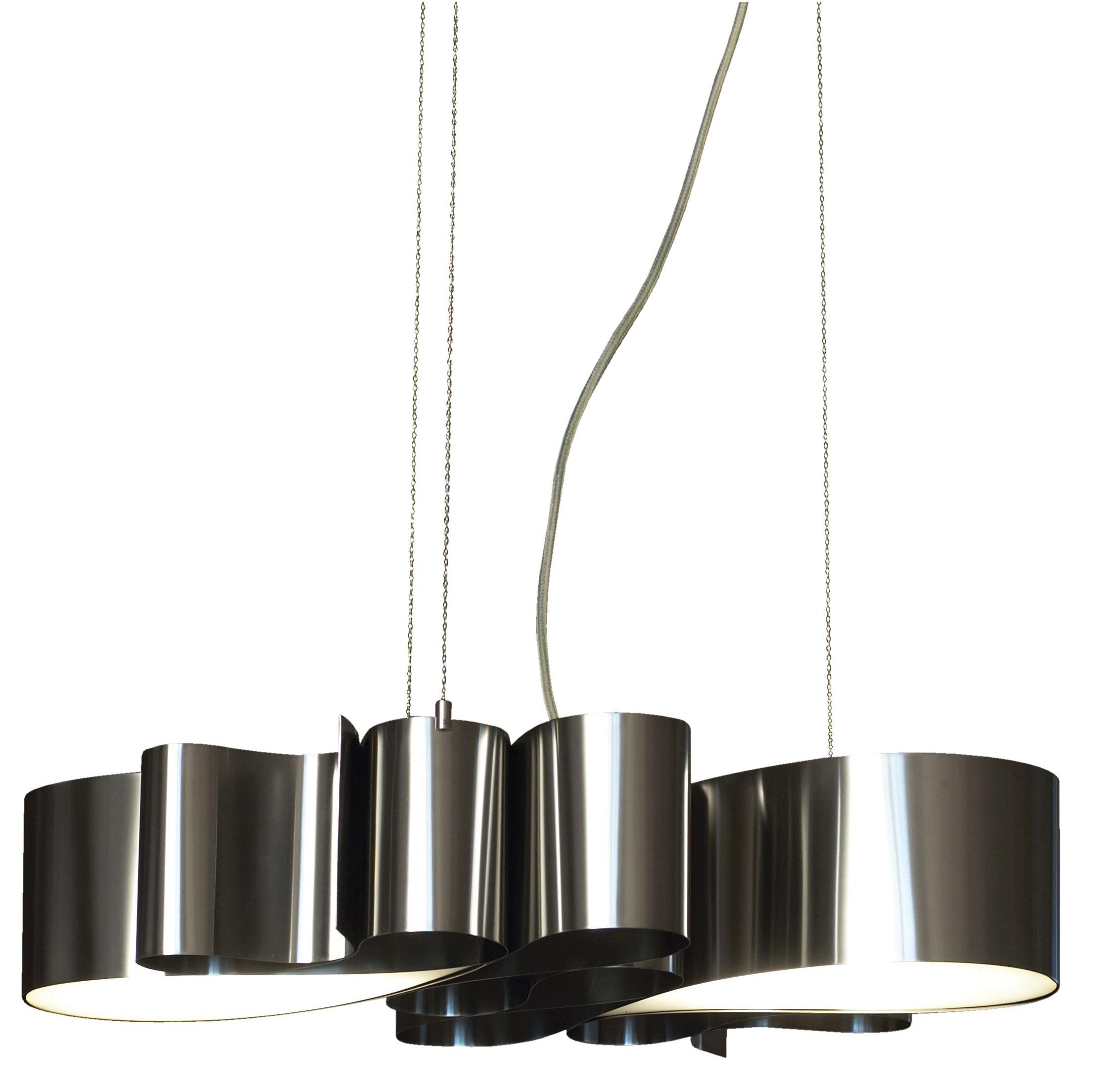 Jacco Maris Paraaf Pendant in Stainless Steel For Sale