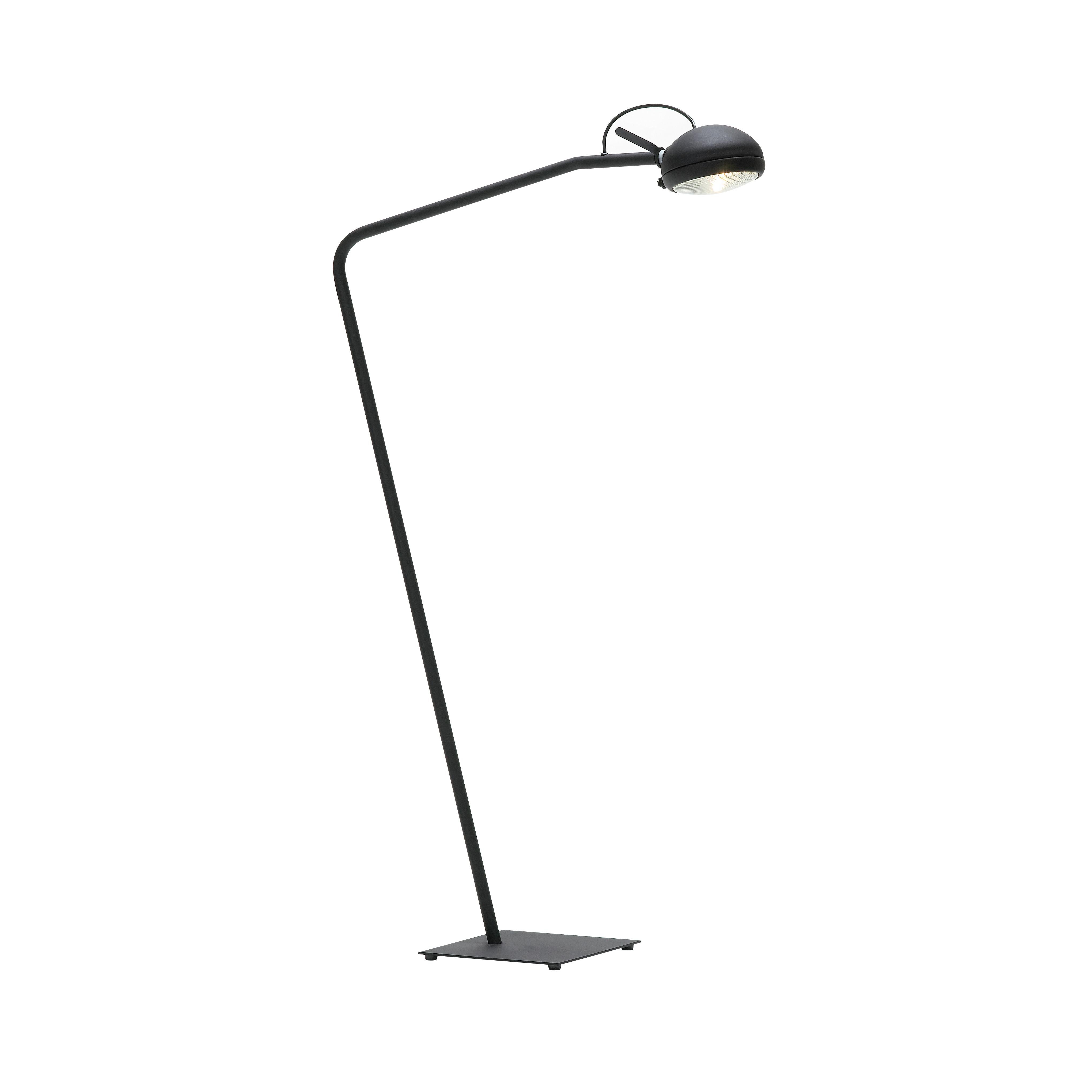 Jacco Maris Stand Alone Floor Lamp in Powder Black Finish For Sale