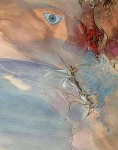 Verano para todos. Pintura al gouache contemporánea, Abstracción, Artista polaco