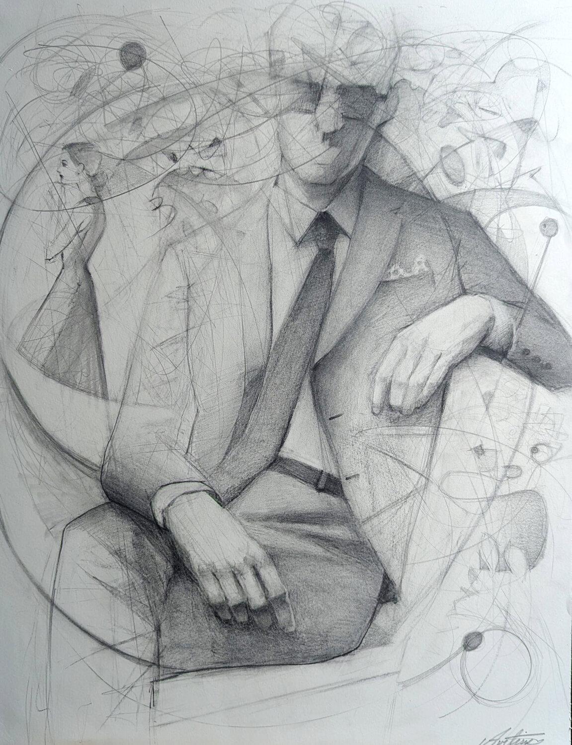 The Creator Figurative Contemporary art Original Painting