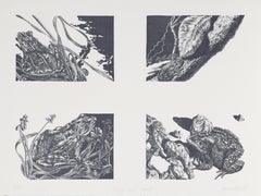 Frogs and Toads, Lithograph by Jack Beal 