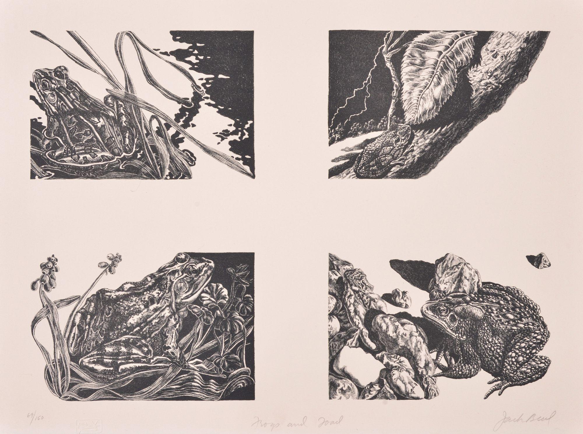 Artista/Diseñador; Fabricante: Jack Beal (estadounidense, 1931-2013)
Marca(s); notas: firmado, sello ciego, marca(s); ed. 69/150; 1971
Materiales: litografía sobre Arches buff
Dimensiones (Alto, Ancho, Fondo): 18" alto, 24" ancho (la obra no está