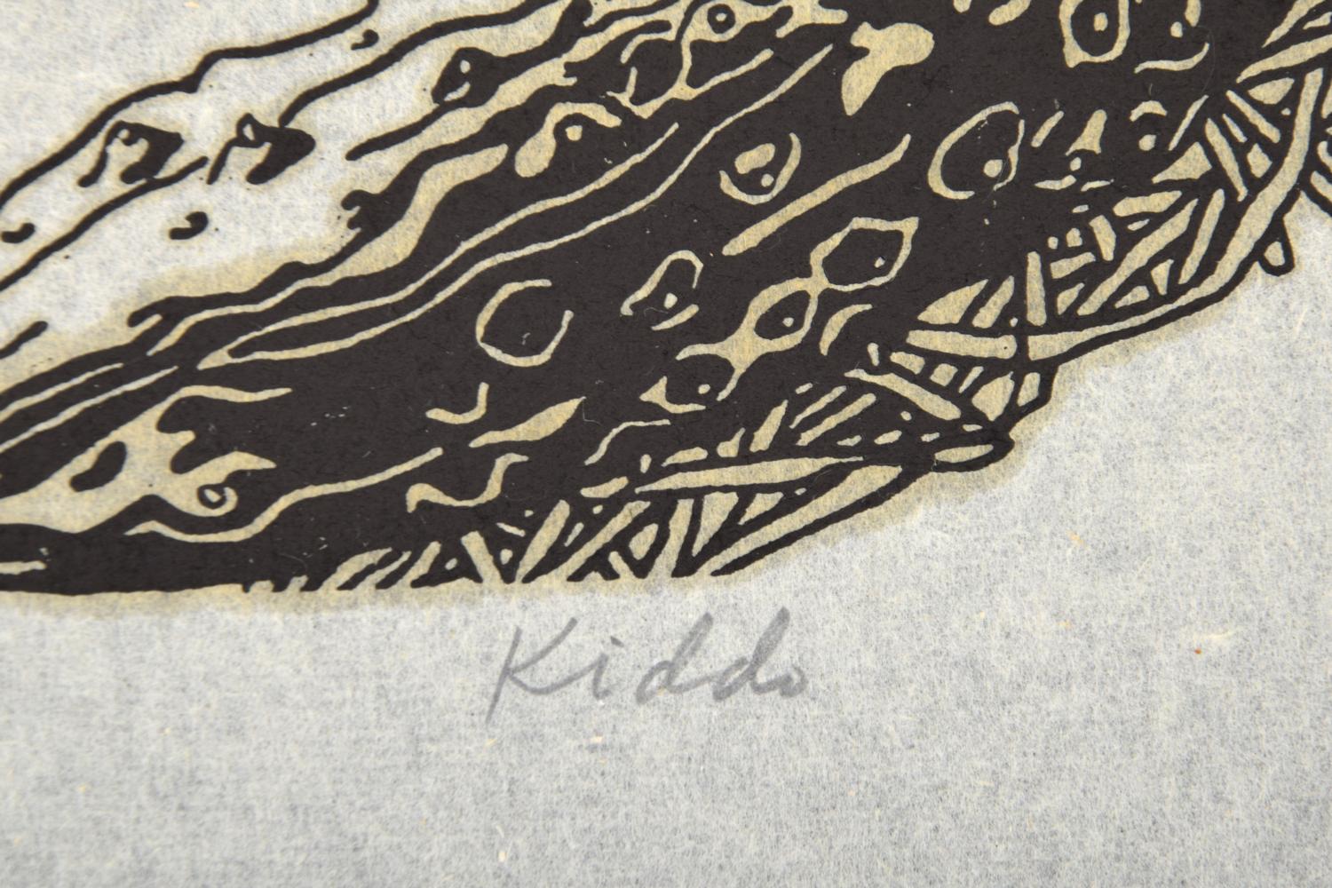 Jack Beal KIDDO Linocut For Sale 3
