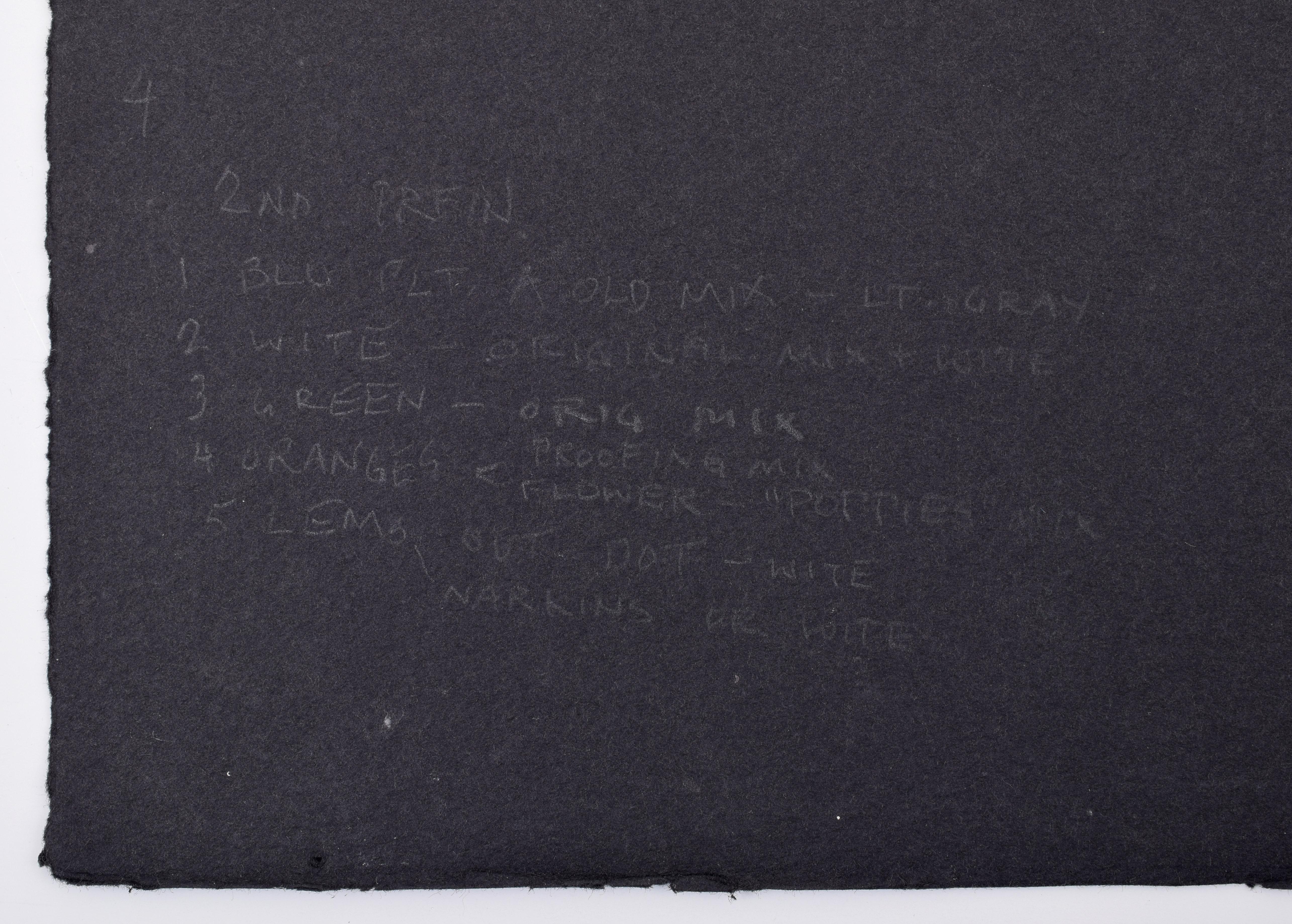 Litografía VIDA TRANQUILA II de Jack Beal en venta 6