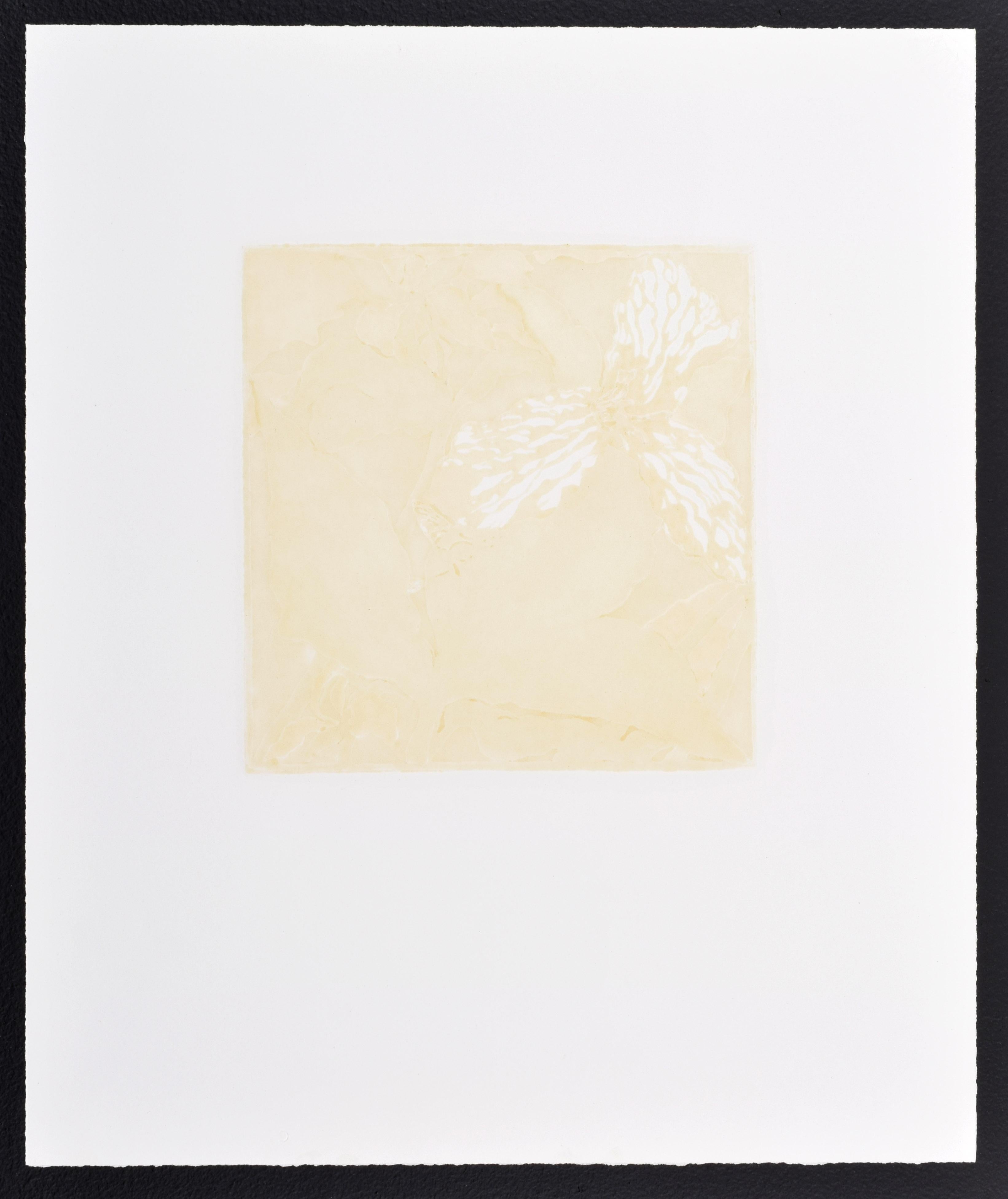 Jack Beal TRILLIUM Linocut For Sale 4