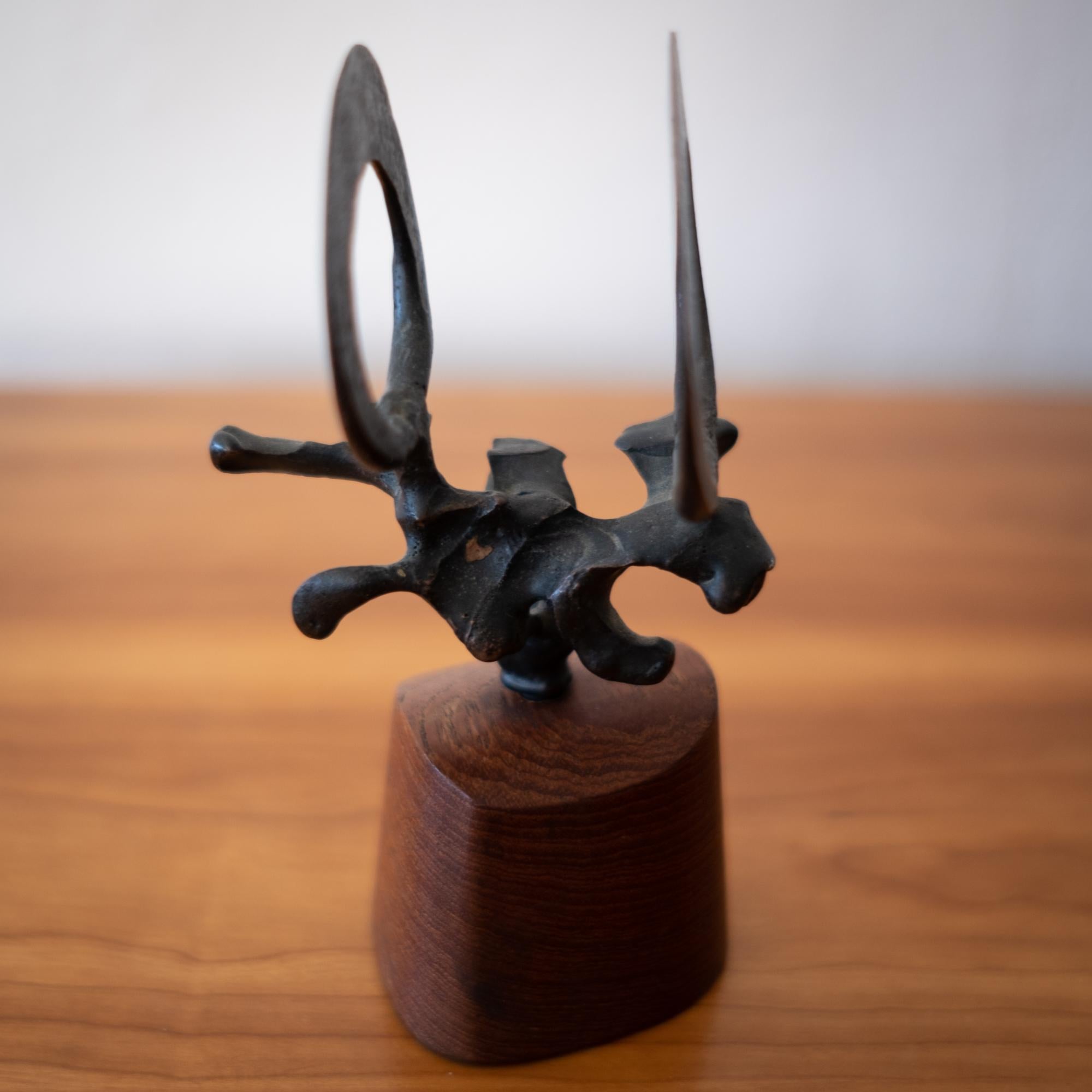 Mid-20th Century Jack Boyd Abstract Bronze Sculpture