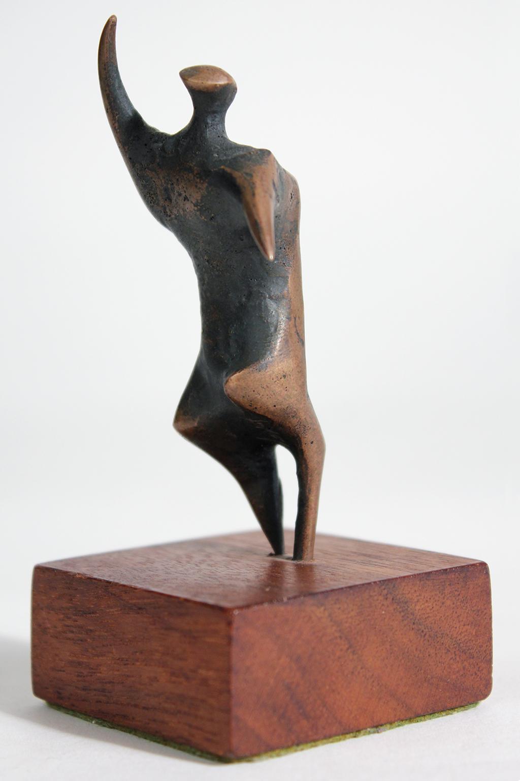 20th Century Jack Boyd Bronze Abstract Modernist Sculpture