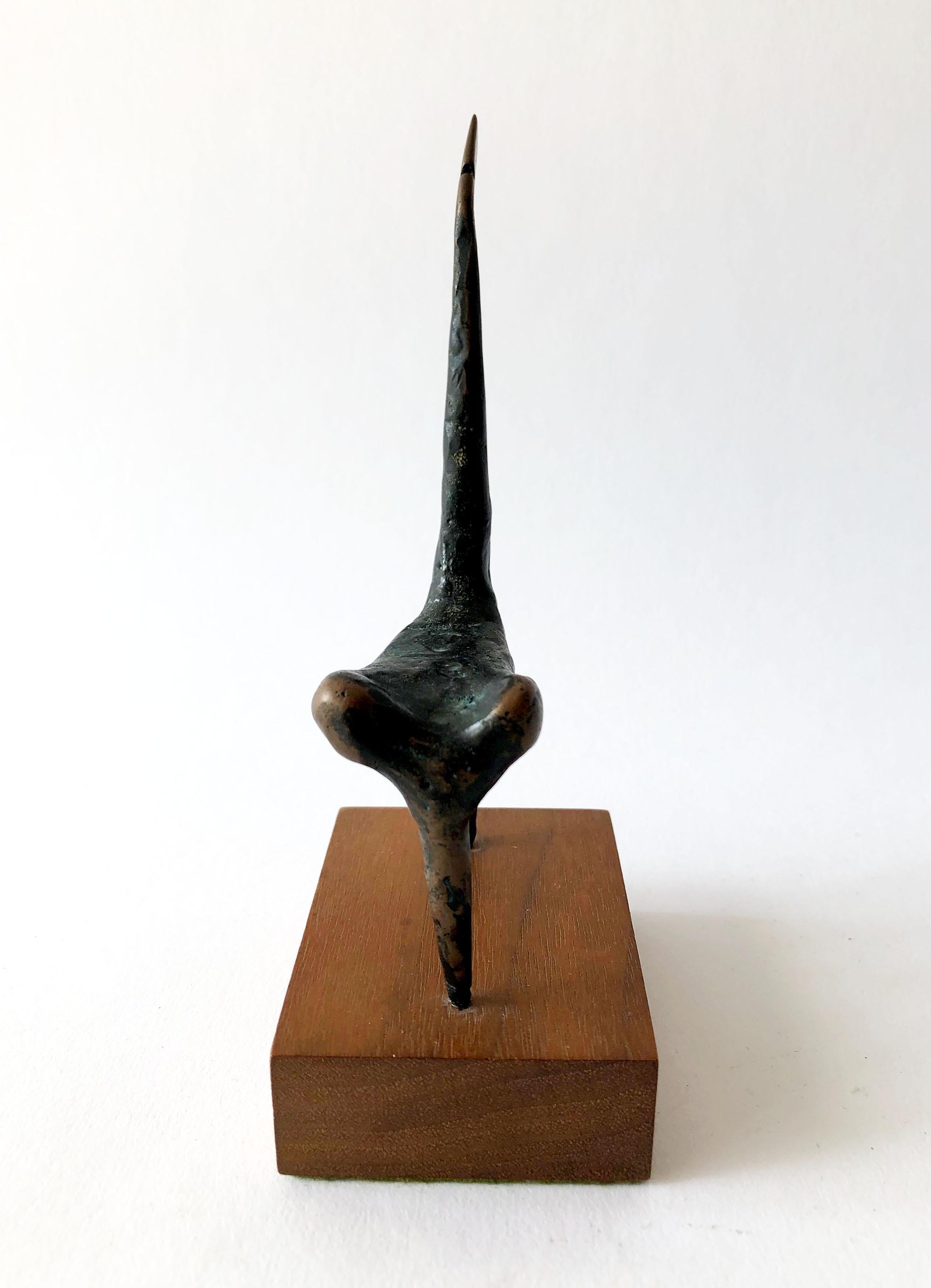 Mid-20th Century Jack Boyd Bronze San Diego Modernist Giraffe Sculpture