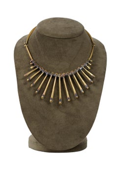 Jack Boyd Brutalista Collar de Esporas de Bronce