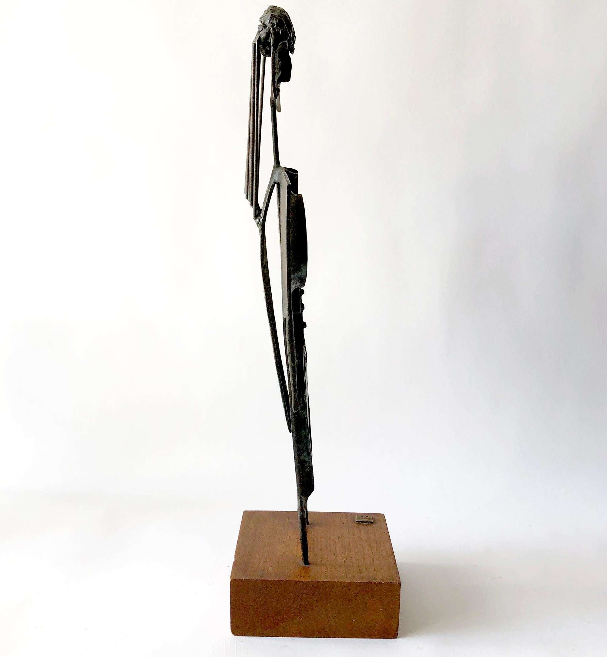 Jack Boyd Iron Queen San Diego Modernist Sculpture 1