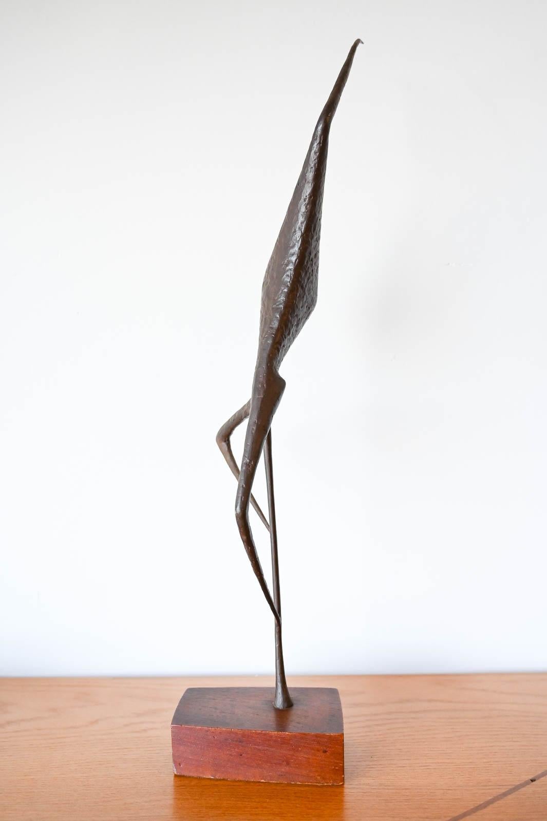 Jack Boyd Modernist Bronze Sculpture, ca. 1965 1