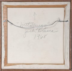 Metalurgia, Pintura al óleo Pop Art sobre lienzo de Jack Brusca