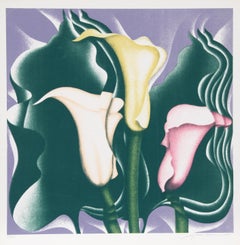 Vintage Calla Lily, Screenprint by Jack Brusca