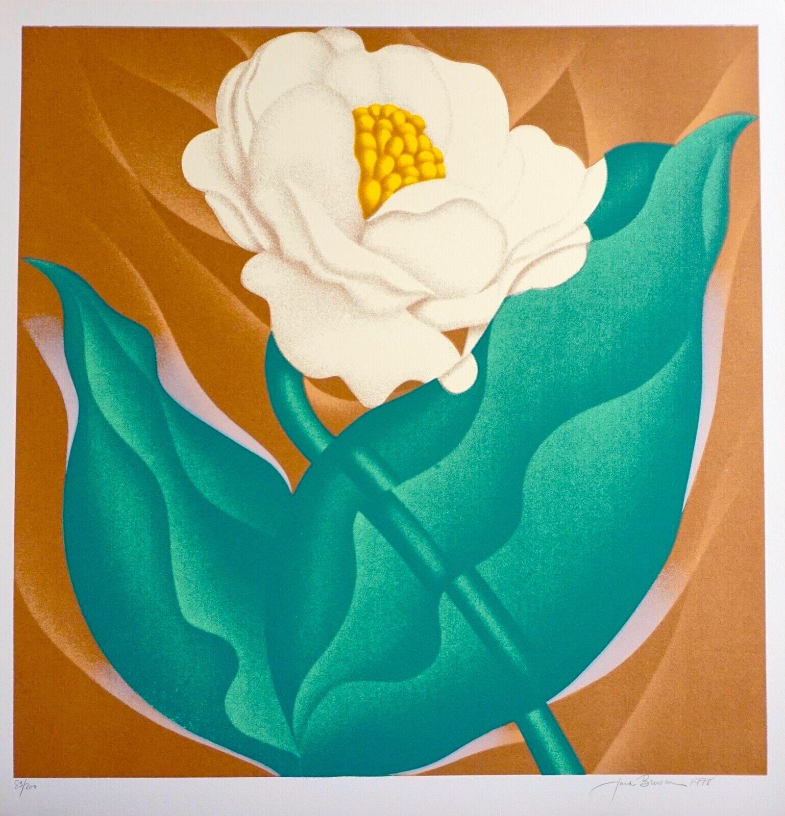 Jack Brusca Still-Life Print - Globe Flower