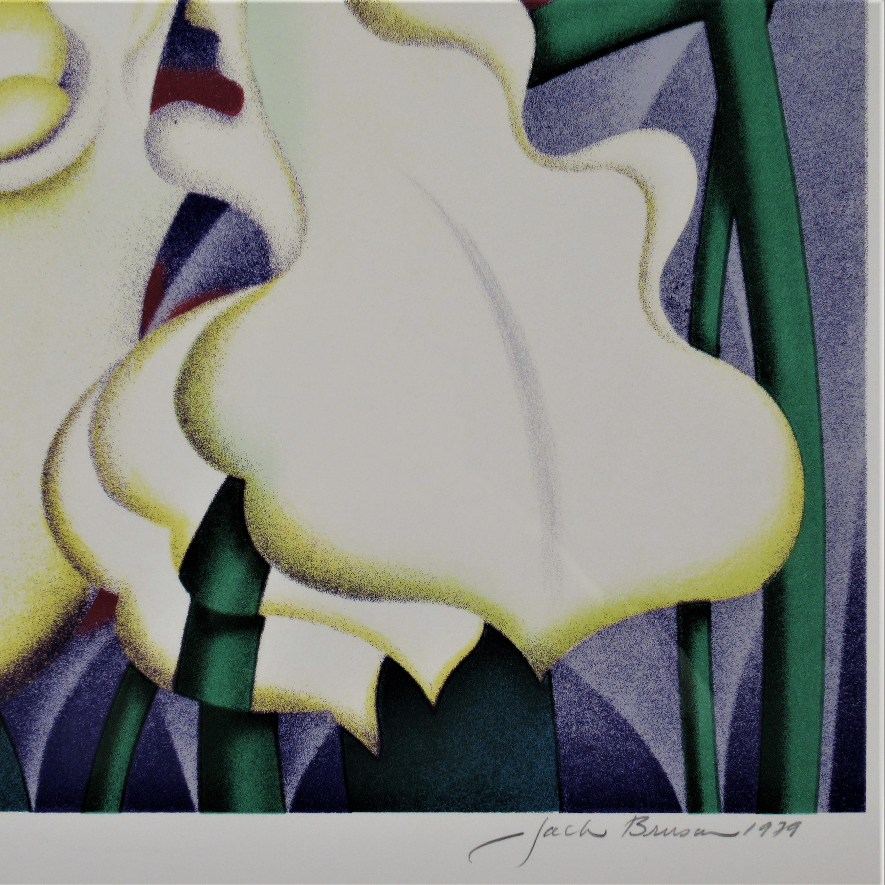 Orchid - American Modern Print by Jack Brusca