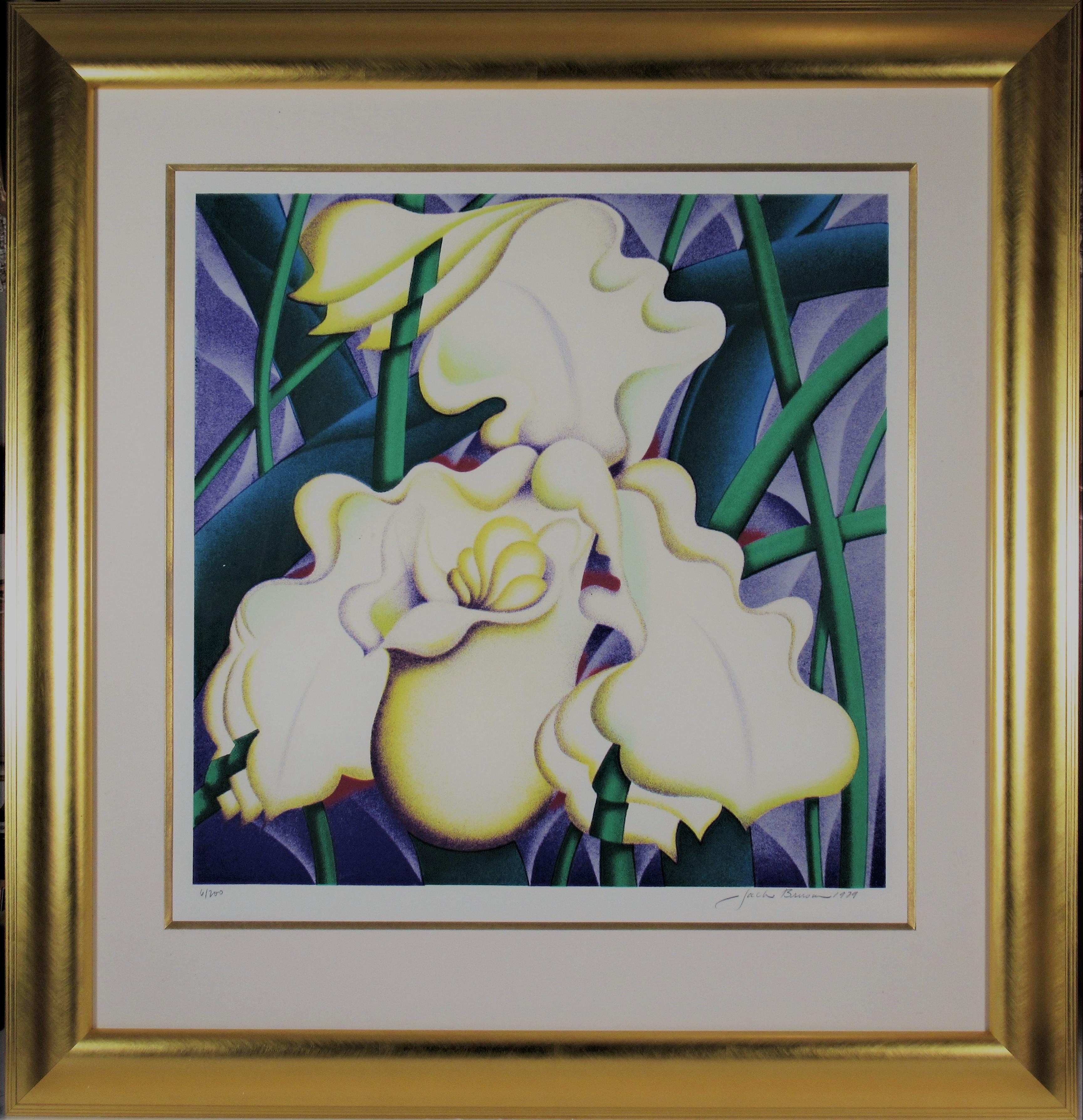 Jack Brusca Figurative Print - Orchid